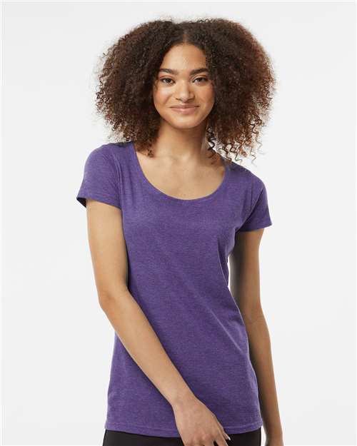 Women's Poly-Rich Scoop Neck T-Shirt