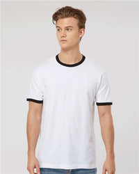 Fine Jersey Ringer T-Shirt