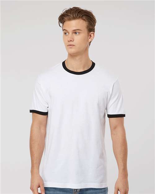 Fine Jersey Ringer T-Shirt