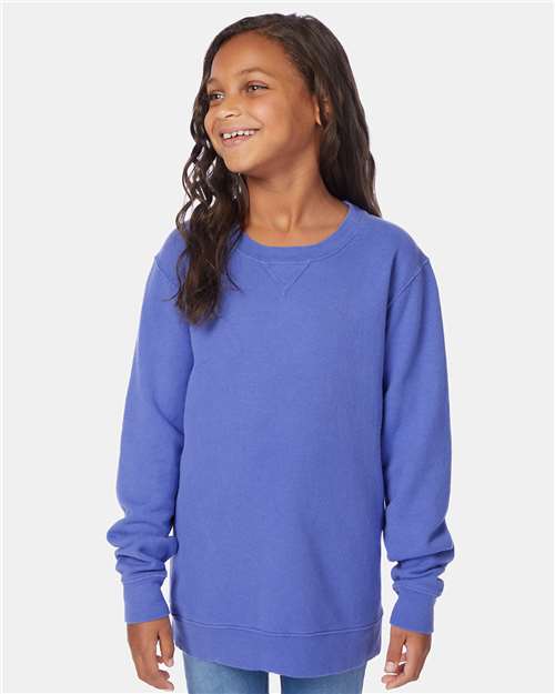 Garment-Dyed Youth Crewneck Sweatshirt