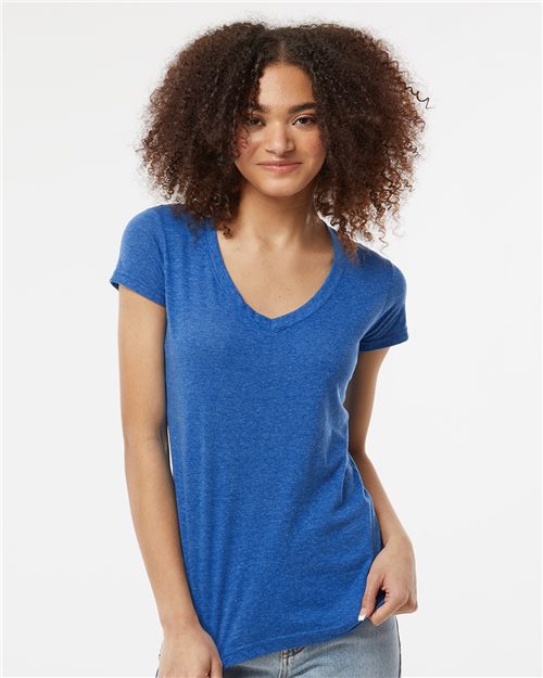 Women's Poly-Rich V-Neck T-Shirt