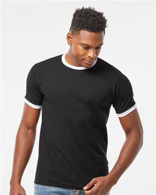 Fine Jersey Ringer T-Shirt