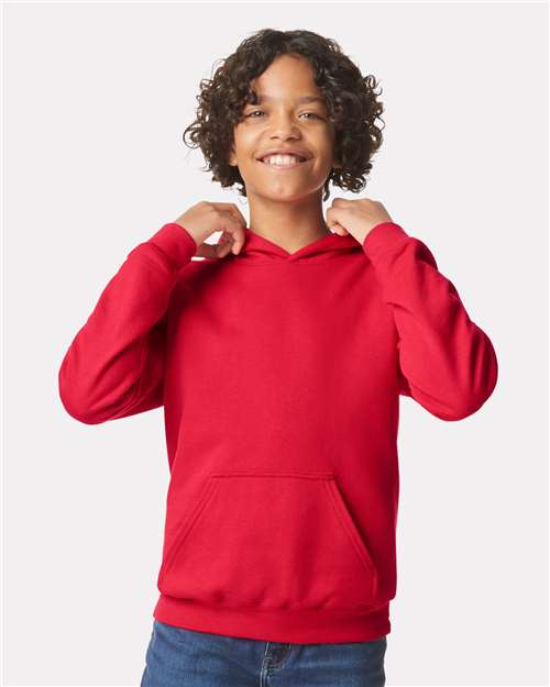 Softstyle® Youth Midweight Hooded Sweatshirt