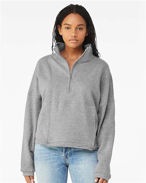 Women’s Sponge Fleece Half Zip Pullover