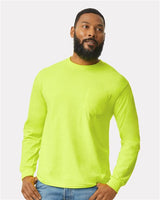 Ultra Cotton® Long Sleeve Pocket T-Shirt