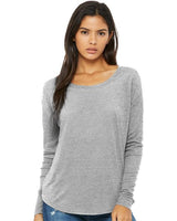 Women’s Flowy 2x1 Ribbed Long Sleeve Tee