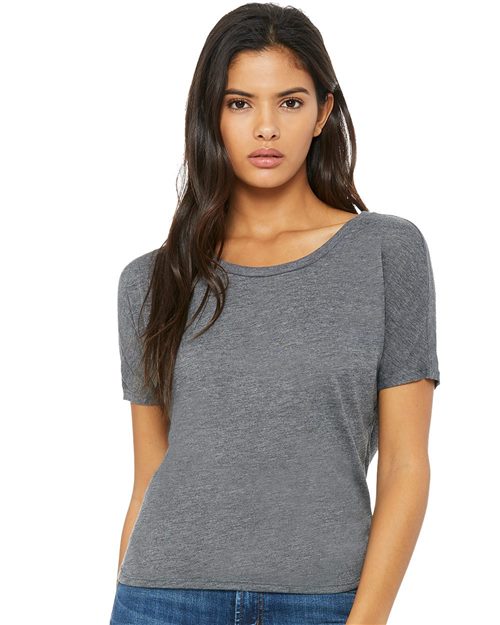 Women's Flowy Open Back Tee