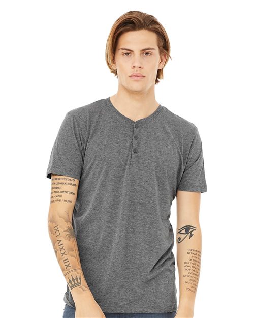 Short Sleeve Henley