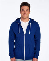 Sofspun® Full-Zip Hooded Long Sleeve T-Shirt