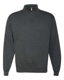 Nublend® Cadet Collar Quarter-Zip Sweatshirt