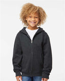 Youth Midweight Full-Zip Hooded Sweatshirt