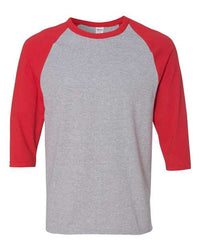 Heavy Cotton™ Raglan Three-Quarter Sleeve T-Shirt