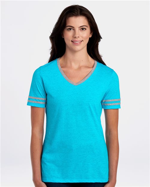 Women's Varsity Triblend V-Neck T-Shirt