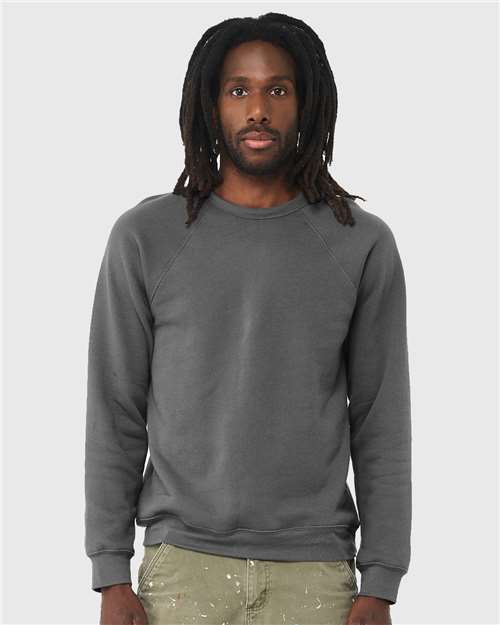 Sponge Fleece Raglan Crewneck Sweatshirt