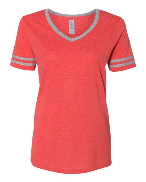 Women's Varsity Triblend V-Neck T-Shirt