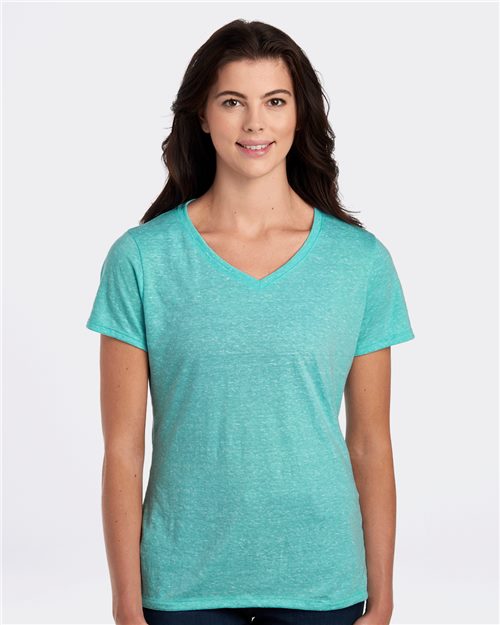 Women's Snow Heather Jersey V-Neck T-Shirt