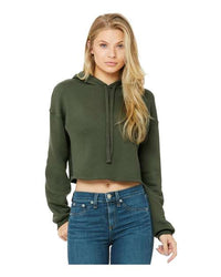 Women's Crop Fleece Hoodie