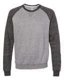 Snow Heather French Terry Crewneck Sweatshirt