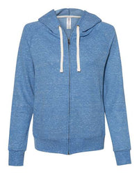 Women's Snow Heather French Terry Full-Zip Hooded Sweatshirt