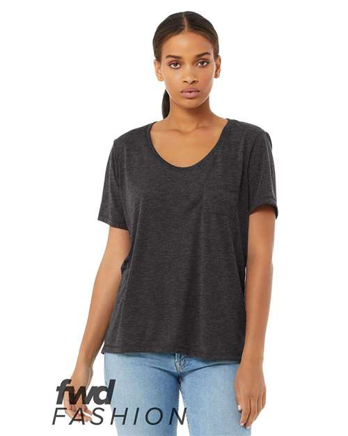 FWD Fashion Women's Flowy Pocket Tee