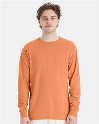 Garment-Dyed Long Sleeve T-Shirt