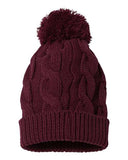 Chunk Twist Cuffed Beanie