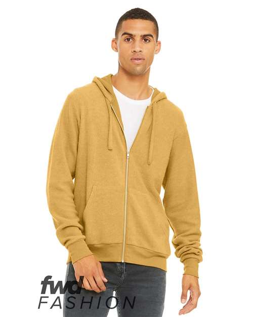 FWD Fashion Sueded Fleece Full-Zip Hoodie