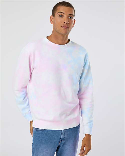 Midweight Tie-Dyed Crewneck Sweatshirt