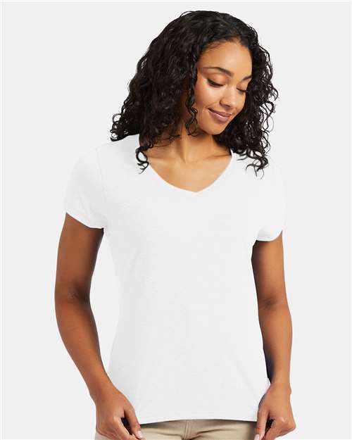 Perfect-T Women’s Triblend V-Neck T-Shirt