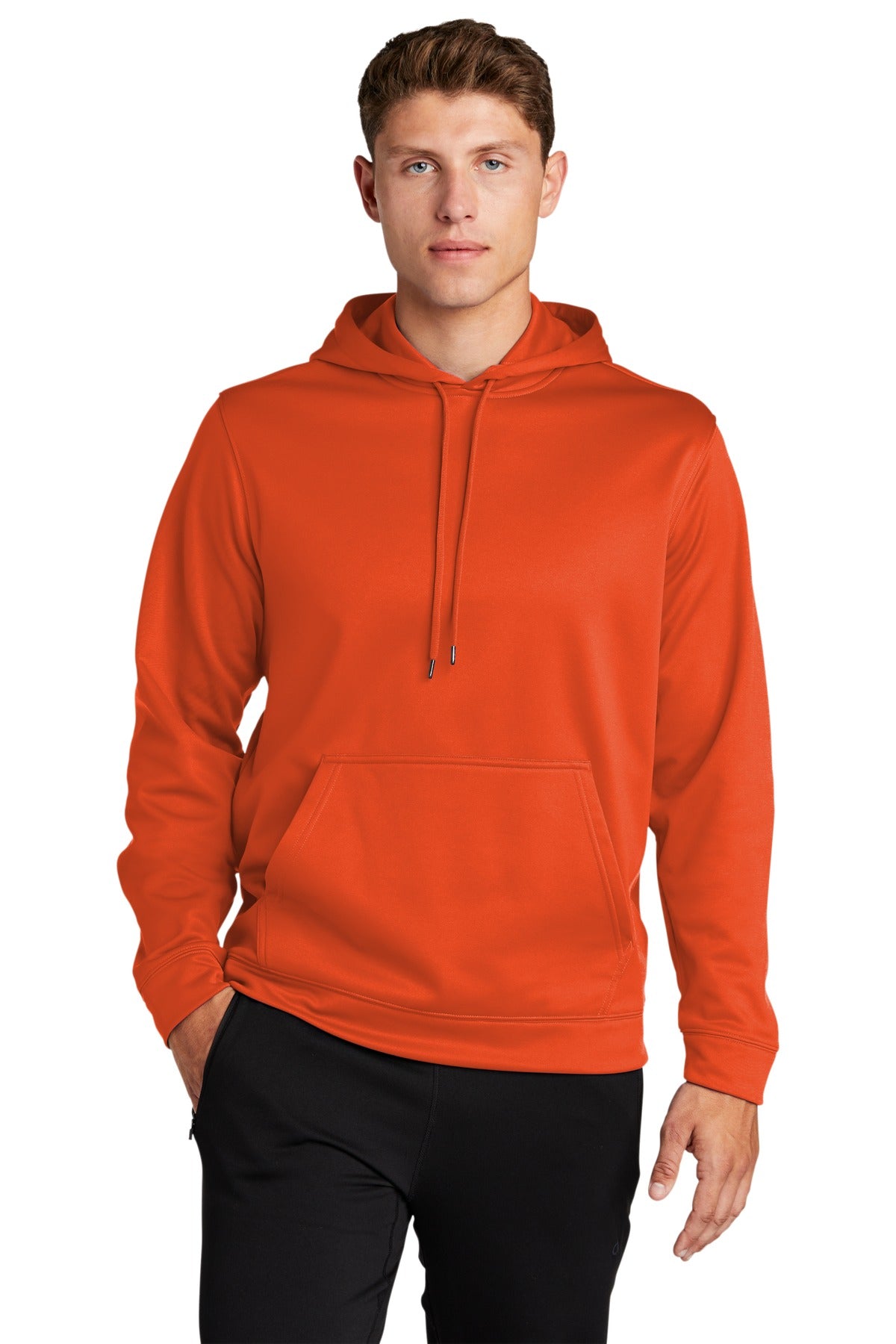 Sport-Tek® Sport-Wick® Fleece Hooded Pullover.  F244